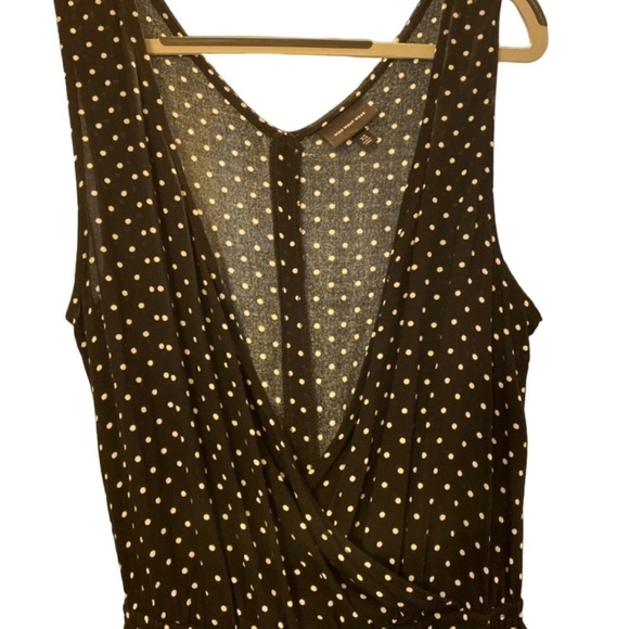 𝅺WHO what wear black and white polka dot jumper sz XS - no tie but in EUC - Picture 3 of 7